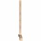 Ekena Millwork Bellingham Smooth Timber Gable Bracket, Douglas Fir, 108"W x 63"H x 3 1/2"D x 3 1/2"F, 14/12 Pitch GBW108X63X0404BEL00SDF - alternate 5